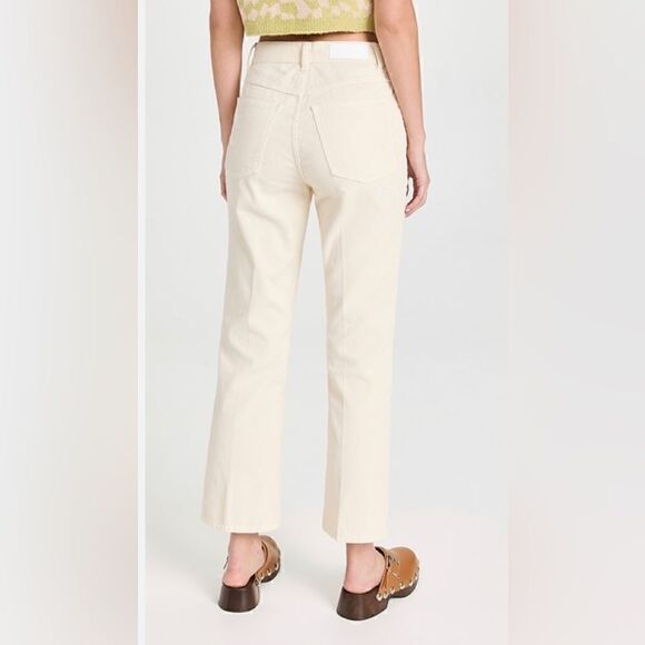NWT RE/DONE 70s pocket loose flare in vintage ivory. 31 - Picture 2 of 13
